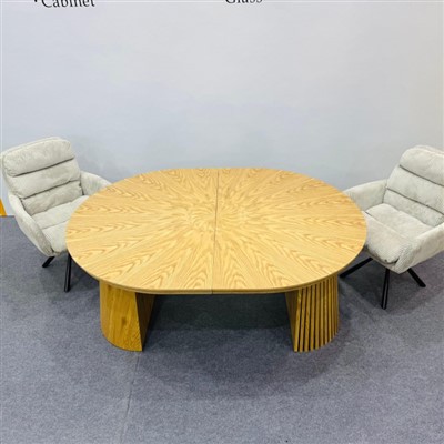 Walnut Veneer Dining Table